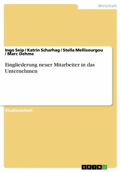 Eingliederung neuer Mitarbeiter in das Unternehmen (eBook, ePUB)