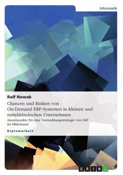 Chancen und Risiken von On-Demand ERP-Systemen in kleinen und mittelständischen Unternehmen (eBook, ePUB) - Nowak, Ralf