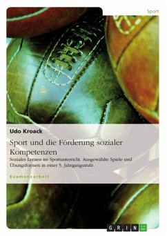 Sport und die Förderung sozialer Kompetenzen (eBook, ePUB) - Kroack, Udo