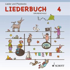 Cover Lehrer-CD 4: Frühling und Faschingsfest / Große und kleine Tiere / Liederbuch Grundschule