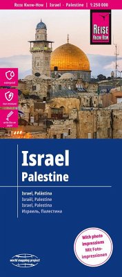 Reise Know-How Landkarte Israel, Palästina / Israel, Palestine (1:250.000) - Reise Know-How Verlag Peter Rump GmbH