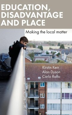 Cover Education, disadvantage and place