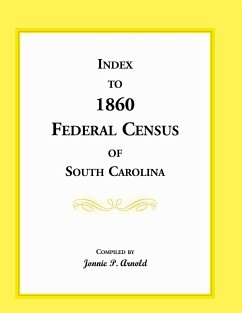 Index to 1860 Federal Census of South Carolina - Arnold, Jonnie P.