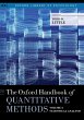 Oxford Handbook of Quantitative... - Bild 1