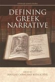 Defining Greek Narrative