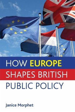How Europe shapes British public policy - Morphet, Janice