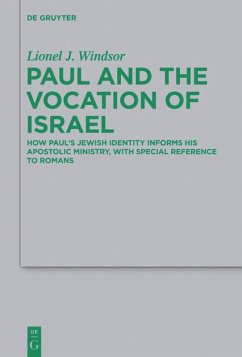 Paul and the Vocation of Israel - Windsor, Lionel J.