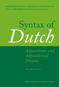 Syntax of Dutch - Broekhuis, Hans