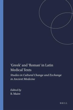 'Greek' and 'Roman' in Latin Medical Texts