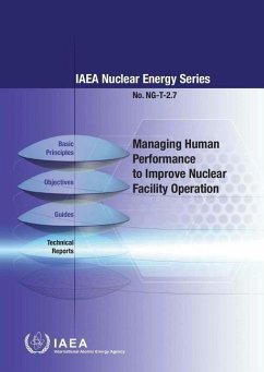Managing Human Performance to Improve Nuclear Facility