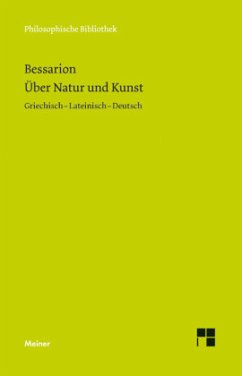 Über Natur und Kunst - Bessarion