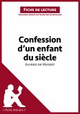 Confession d'un enfant du siècle d'Alfred de Musset (Fiche de lecture) (eBook, ePUB)