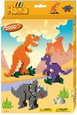 Hama 3434 - Bügelperlen Dinosaurier