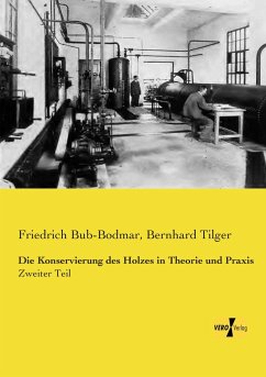 Die Konservierung des Holzes in Theorie und Praxis - Bub-Bodmar, Friedrich;Tilger, Bernhard