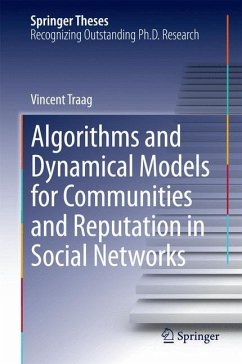 Algorithms and Dynamical Models for Communities and Reputation in Social Networks - Traag, Vincent