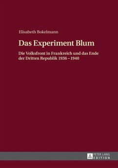 Das Experiment Blum - Bokelmann, Elisabeth