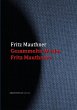 Gesammelte Werke Fritz Mauthners Fritz Mauthner Author