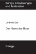 Der Name der Rose. Textanalyse und... - Bild 1