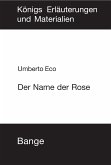 Der Name der Rose. Textanalyse und Interpretation (eBook, PDF)