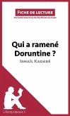 Qui a ramené Doruntine ? d'Ismaïl Kadaré (Fiche de lecture) (eBook, ePUB)