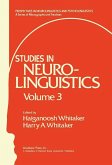 Studies in Neurolinguistics (eBook, ePUB)