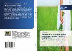 Performance of durum wheat varieties to sowing methods and fertilizer - Jani, Piyush