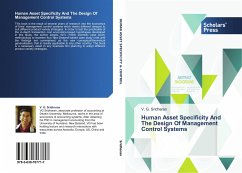 Human Asset Specificity And The Design Of Management Control Systems - Sridharan, V. G.