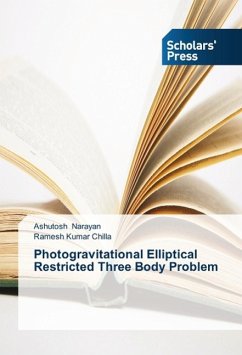 Photogravitational Elliptical Restricted Three Body Problem - Narayan, Ashutosh;Chilla, Ramesh Kumar