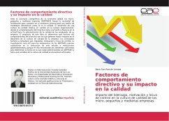 Factores de comportamiento directivo y su impacto en la calidad - San Román Losada, Iliana