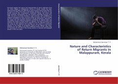 Nature and Characteristics of Return Migrants In Malappuram, Kerala
