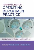 Foundations for Operating Department Practice