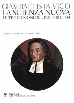 Cover La scienza nuova. Le tre edizioni del 1725, 1730 e 1744