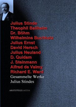 Cover Gesammelte Werke Julius Stindes (eBook, ePUB)