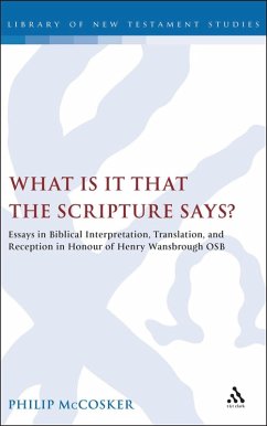 Cover What is it that the Scripture Says? (eBook, PDF)
