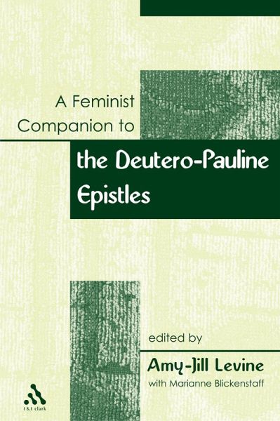 Feminist Companion to Paul (eBook, PDF) Feminist Companion to Paul (eBook, PDF)