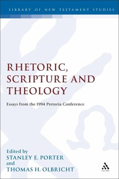 Cover Rhetoric, Scripture and Theology (eBook, PDF)