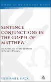 Sentence Conjunctions in the Gospel of Matthew (eBook, PDF)