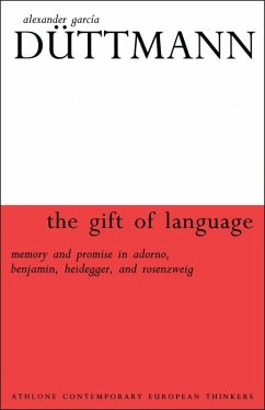 Gift of Language (eBook, PDF) - Düttmann, Alexander García