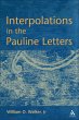 Interpolations in the Pauline Letters... - Bild 1
