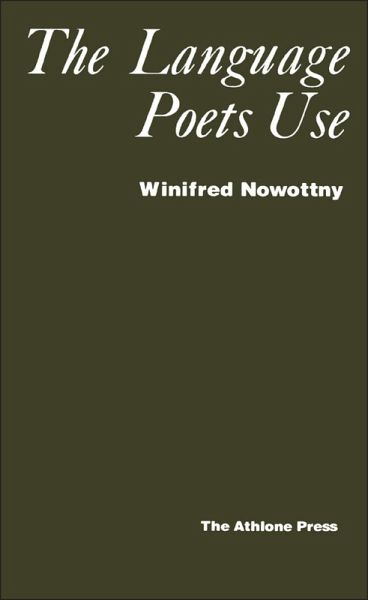 Language Poets Use (eBook, PDF)