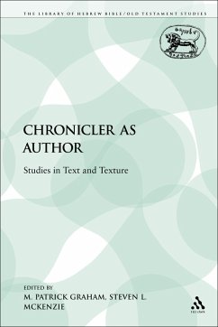 Cover The Chronicler as Author (eBook, PDF)