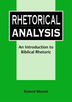 Rhetorical Analysis (eBook, PDF) - Meynet, Roland