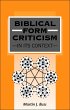 Biblical Form Criticism in its Context... - Bild 1