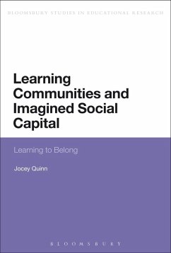 Learning Communities and Imagined Social Capital (eBook, PDF) - Quinn, Jocey
