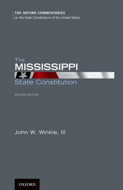 The Mississippi State Constitution (eBook, PDF) - Winkle III, John W.