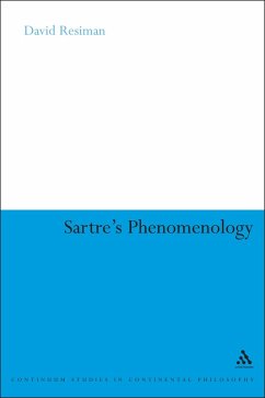 Cover Sartre's Phenomenology (eBook, PDF)