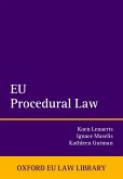 EU Procedural Law (eBook, ePUB)