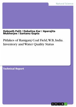 Pitlakes of Raniganj Coal Field, W.B, India. Inventory and Water Quality Status (eBook, PDF)