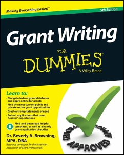 Grant Writing For Dummies (eBook, ePUB) - Browning, Beverly A.