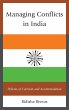 Managing Conflicts in India (eBook,... - Bild 1